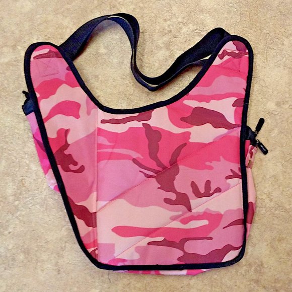 Nexpak Pink Camo Cordura Shoulder Pack Sling HandBag - Picture 6 of 7